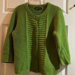 Jones New York Signature Cardigan size M in good used condition